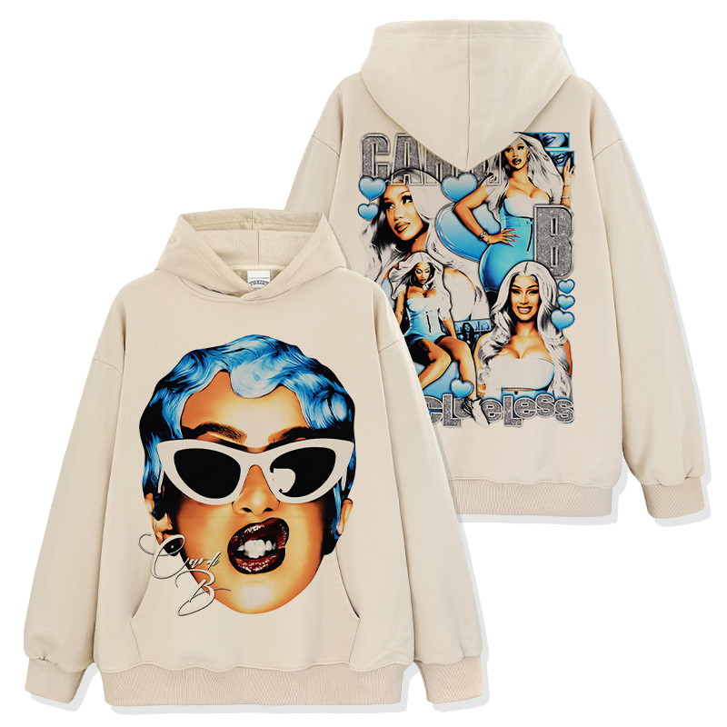 CARDI B PORTRAIT HOODIE
