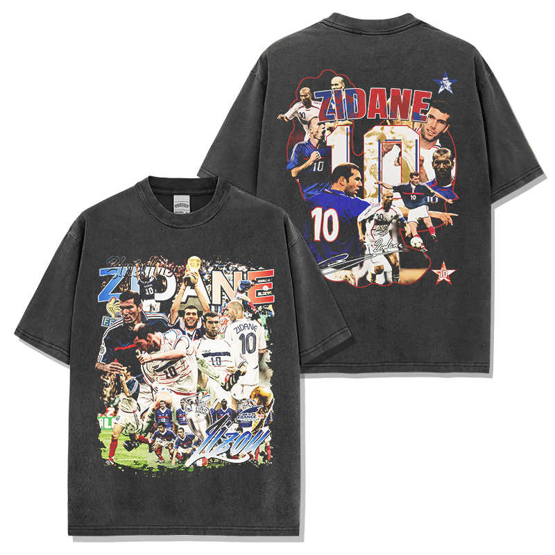 ZINEDINE ZIDANE 2 TEE