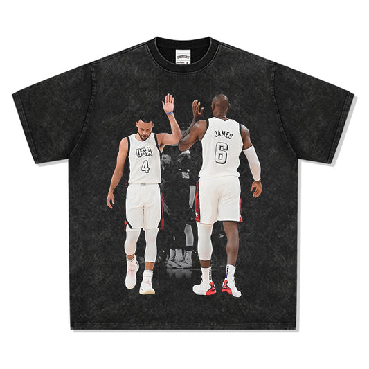 LEBRON X CURRY V1 TEE
