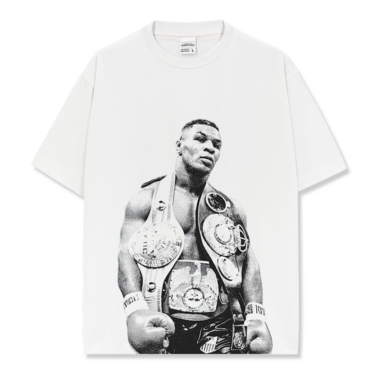 TYSON CHAMP BLACK/GREY TEE
