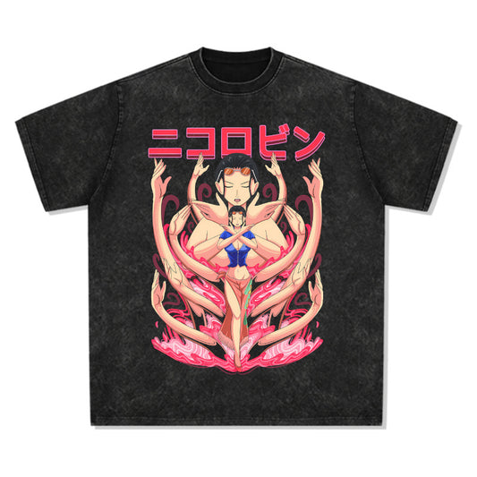NICO ROBIN BLOOMING POWER TEE