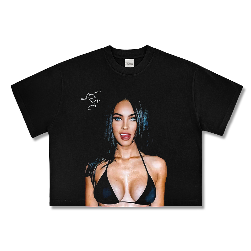 MEGAN FOX CROP TEE