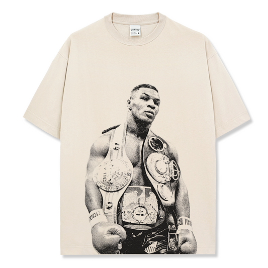 TYSON CHAMP BLACK/GREY TEE