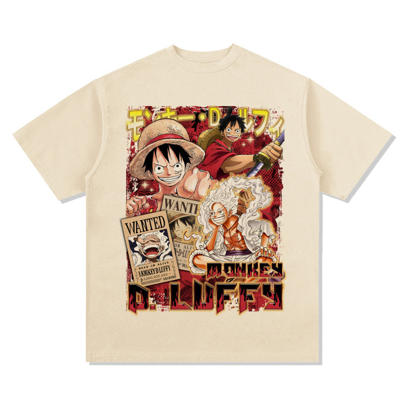WANTED LUFFY TEE