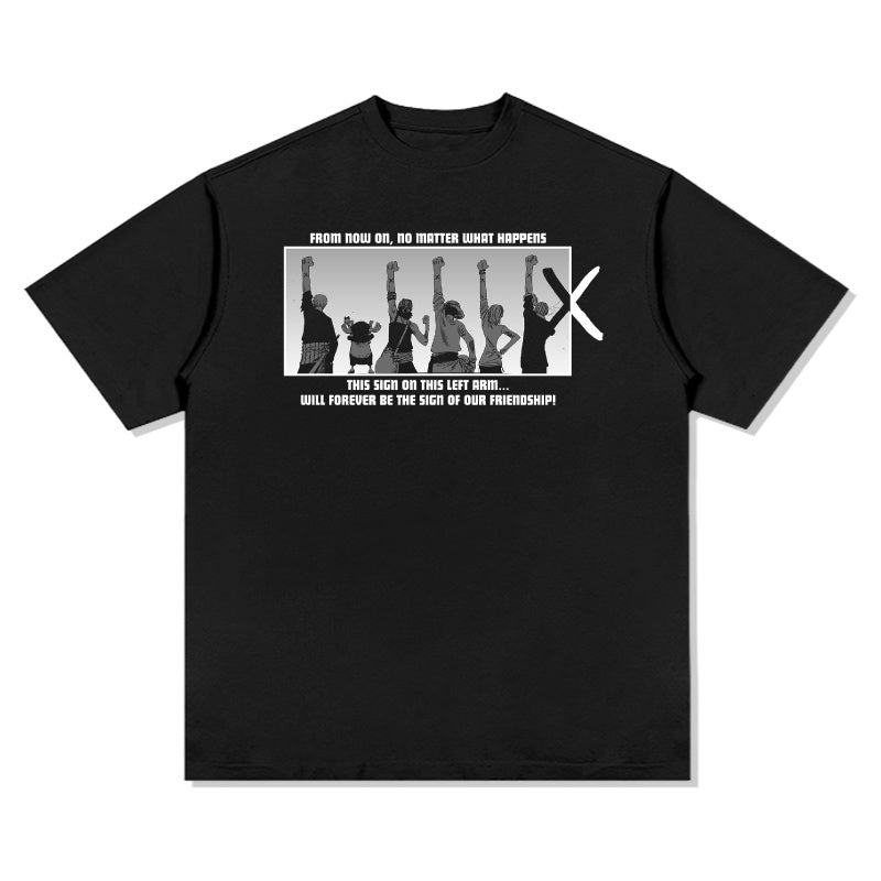 ONE PIECE MARK OF FRIENDSHIP TEE