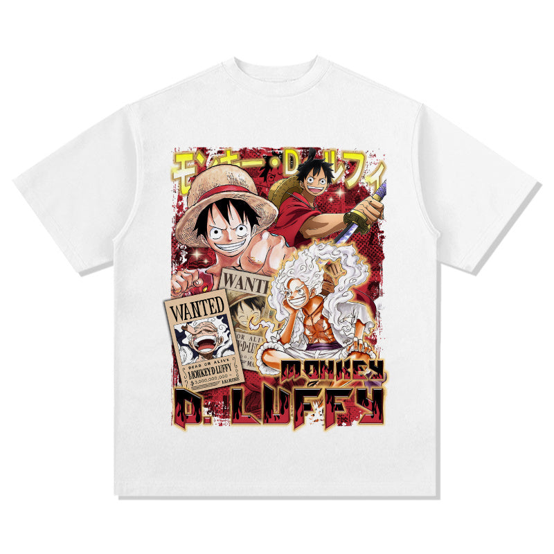 WANTED LUFFY TEE