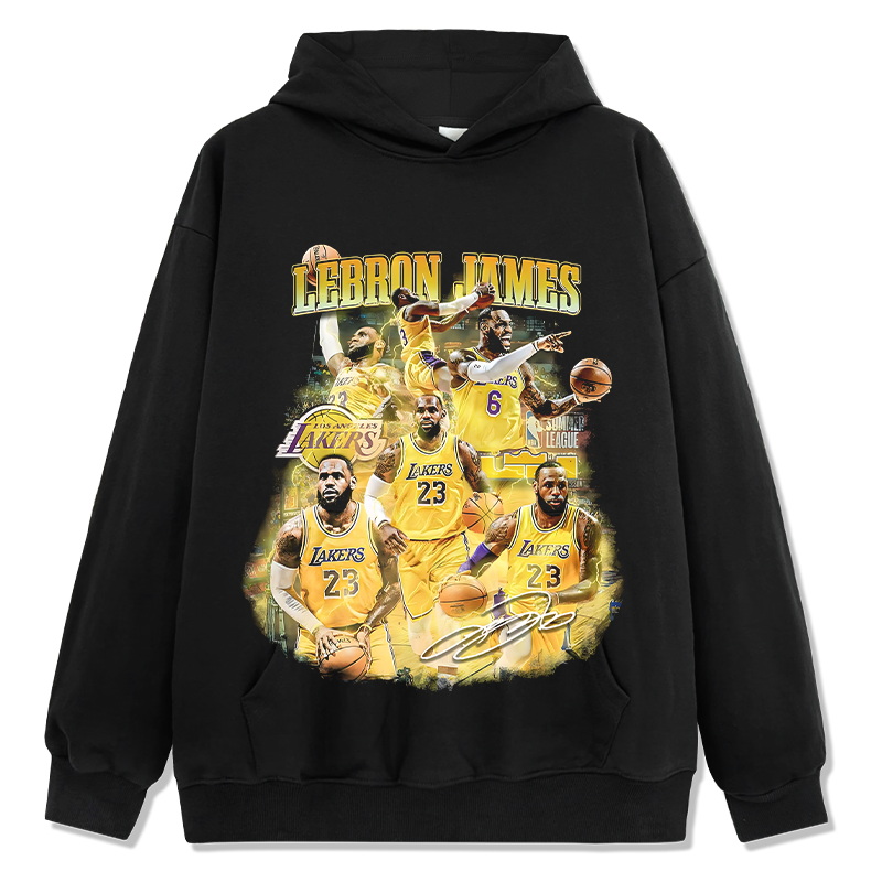 BRON VINTAGE LAKERS HOODIE