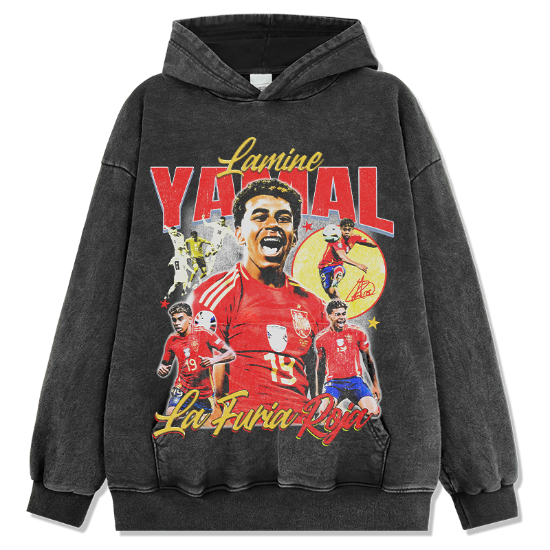 LAMINE ROJA HOODIE