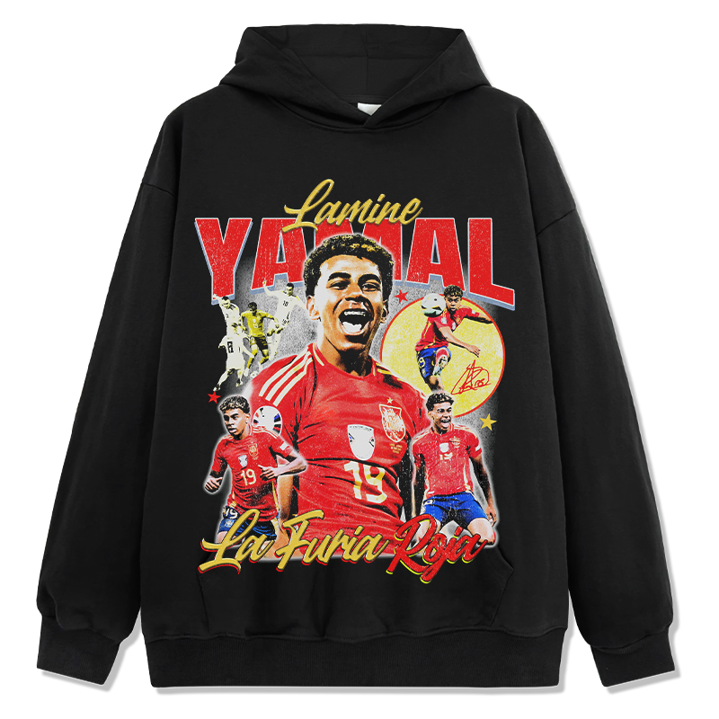 LAMINE ROJA HOODIE