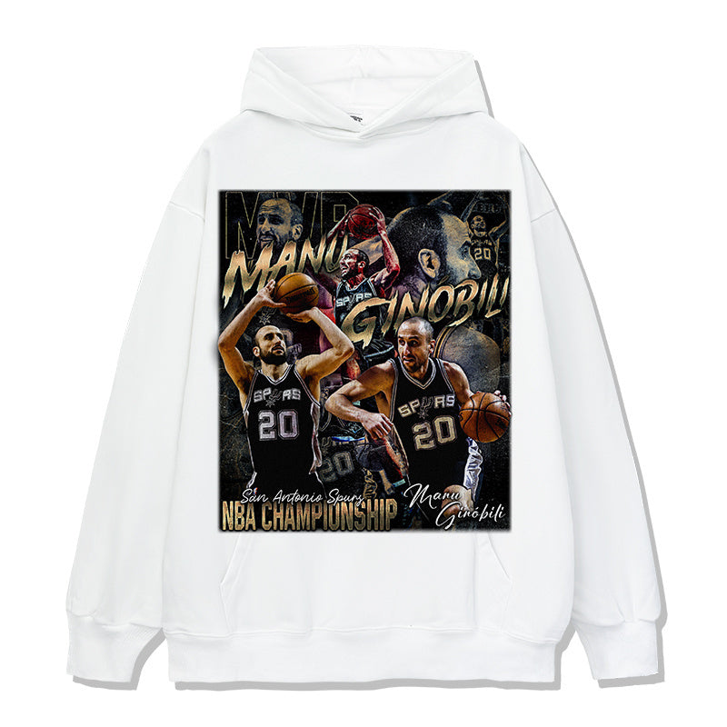 MANU GINOBILI 2 HOODIE