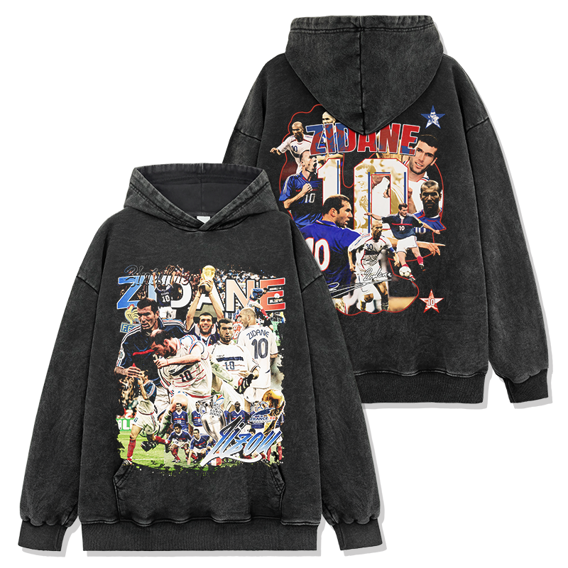 ZINEDINE ZIDANE 2 HOODIE