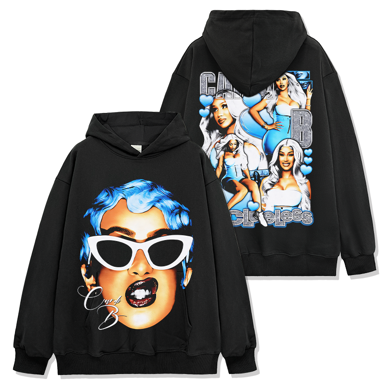 CARDI B PORTRAIT HOODIE