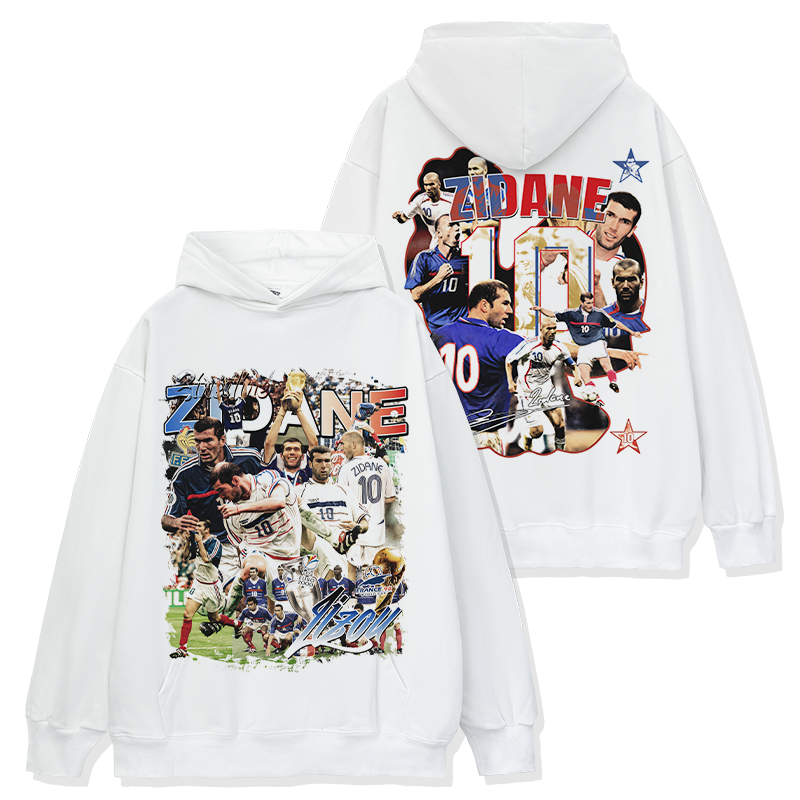 ZINEDINE ZIDANE 2 HOODIE