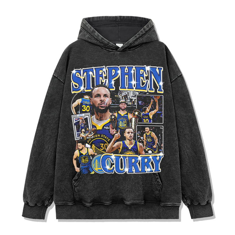 CURRY VINTAGE WARRIORS HOODIE