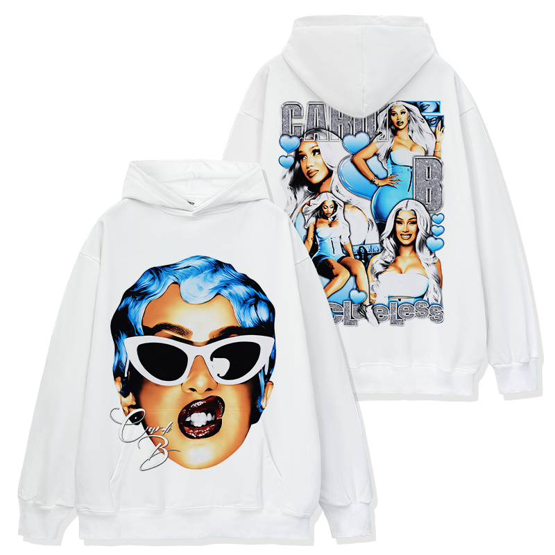 CARDI B PORTRAIT HOODIE