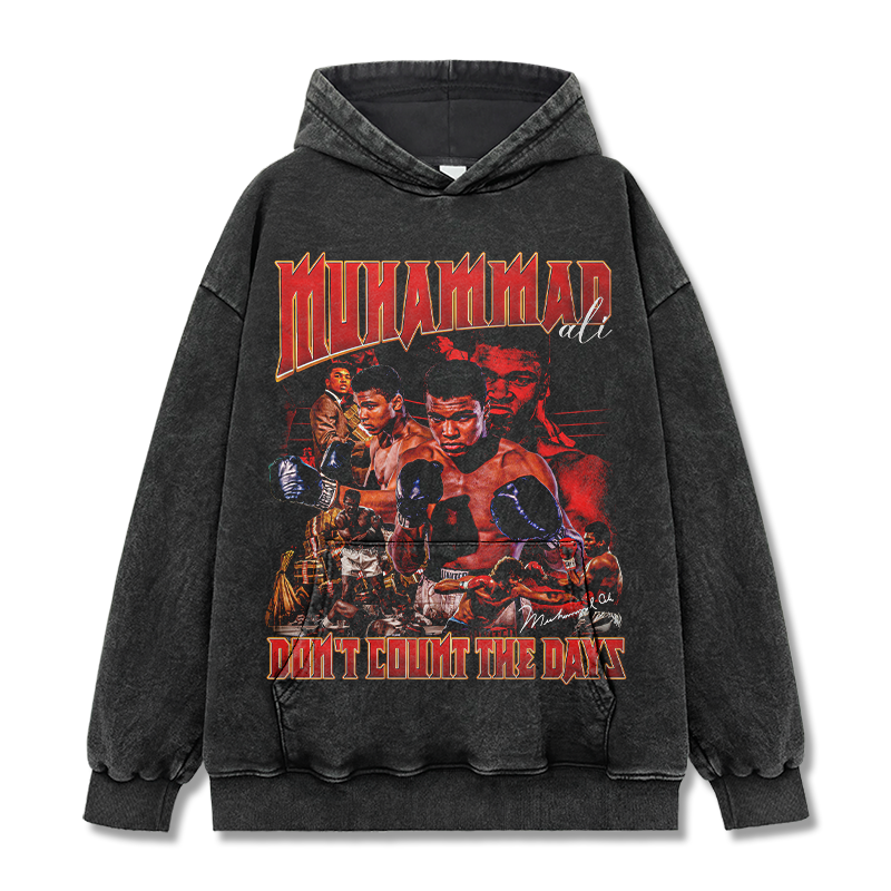 ALI VINTAGE RED HOODIE